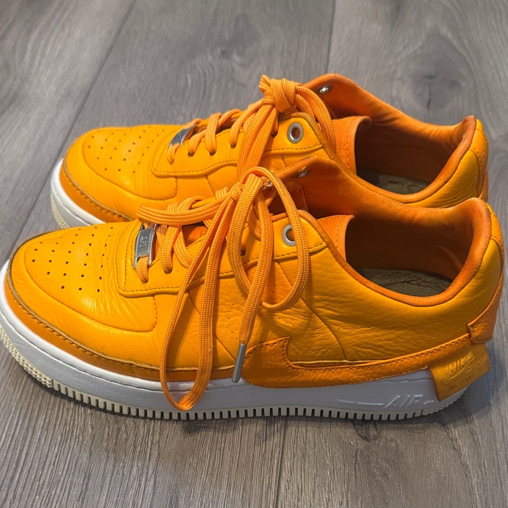 Nike Women's Bright Orange Low-Top Sneakers
